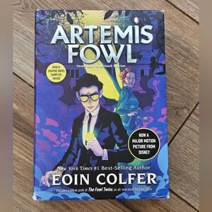 Artemis Fowl Eoin Colfer 3bk Paperback Boxed Set Bks 1-3 Bonus Sampler Story